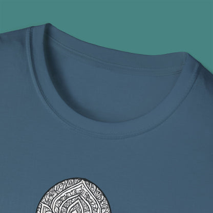 Intricate Mandala Octopus Unisex T-Shirt