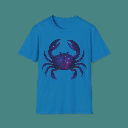 Cosmic Galaxy Crab Unisex T-Shirt