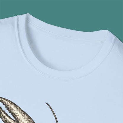 Vintage Etching Lobster Unisex T-Shirt