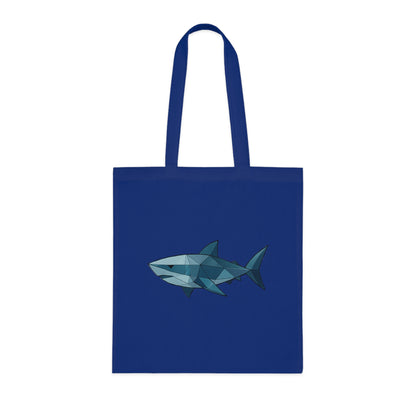 Geometric Polygon Shark Tote Bag
