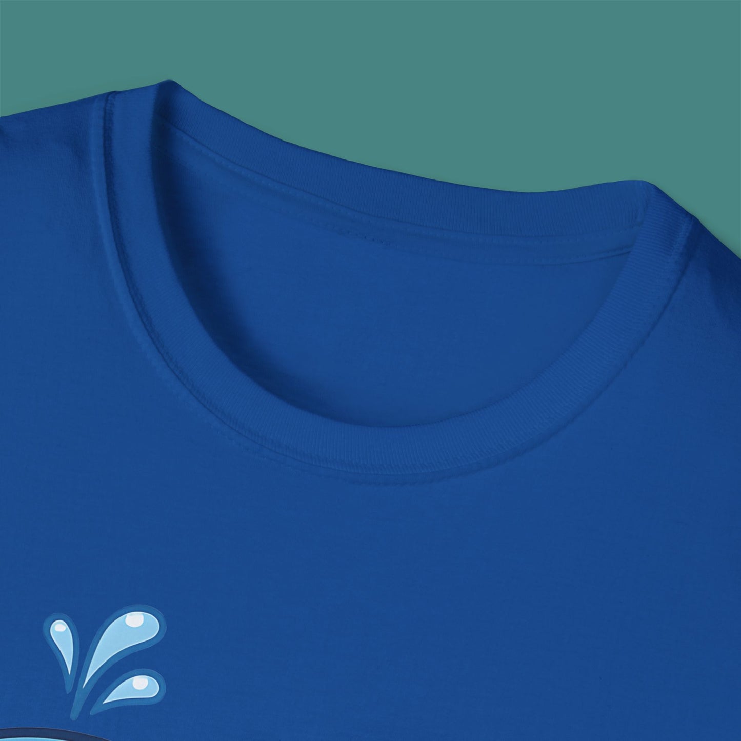 Cartoon Cute Whale Unisex T-Shirt