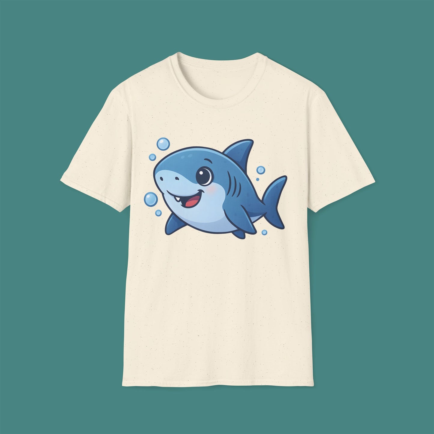 Cartoon Cute Shark Unisex T-Shirt
