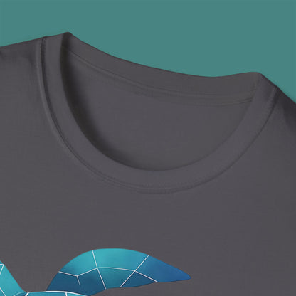 Geometric Polygon Turtle Unisex T-Shirt