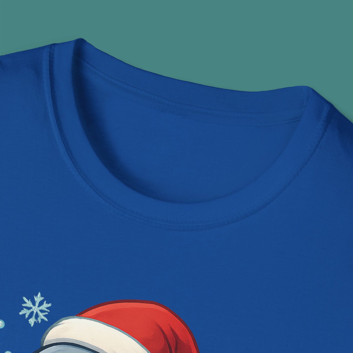 Christmas Dolphin Unisex T-Shirt