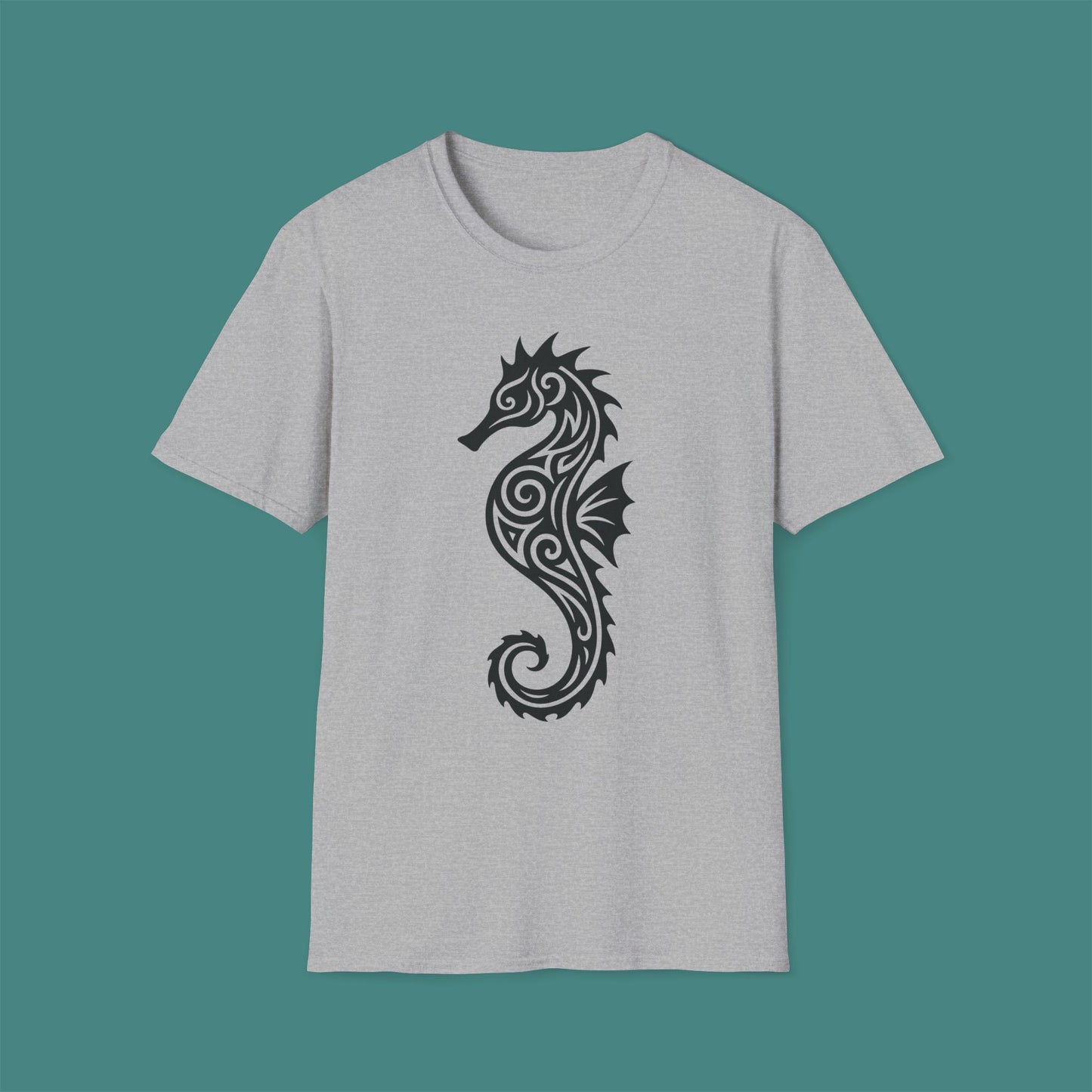 Tribal Tattoo Seahorse Unisex T-Shirt
