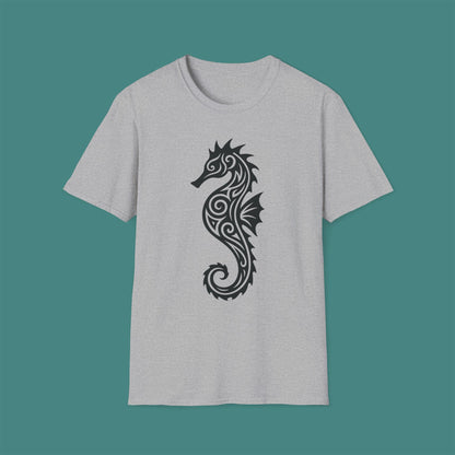 Tribal Tattoo Seahorse Unisex T-Shirt
