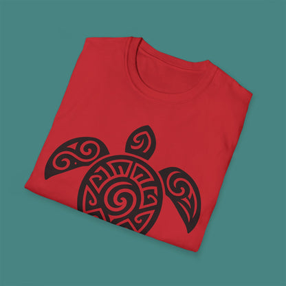 Tribal Tattoo Turtle Unisex T-Shirt