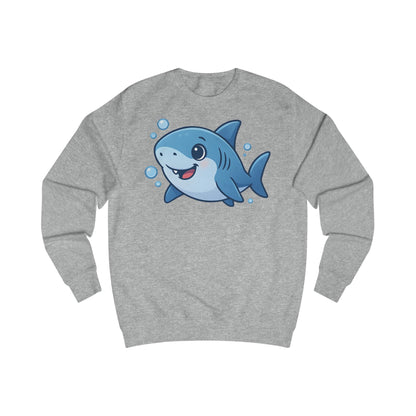 Cartoon Cute Shark Unisex Sweatshirt