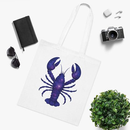 Cosmic Galaxy Lobster Tote Bag