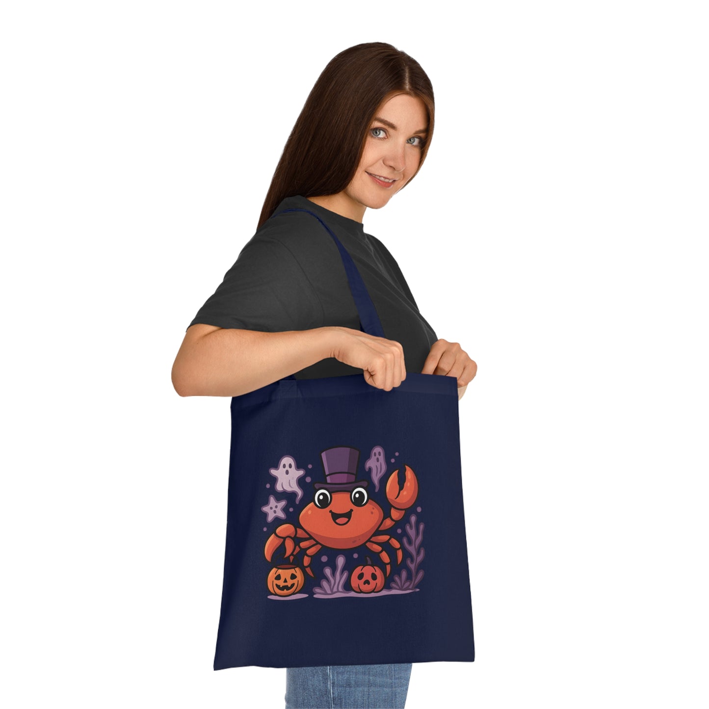 Halloween Crab Tote Bag