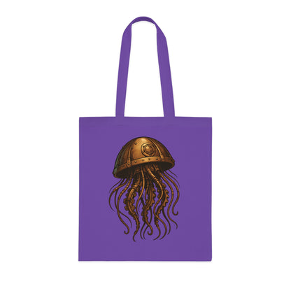 Steampunk Mechanical Jellyfish Tote Bag