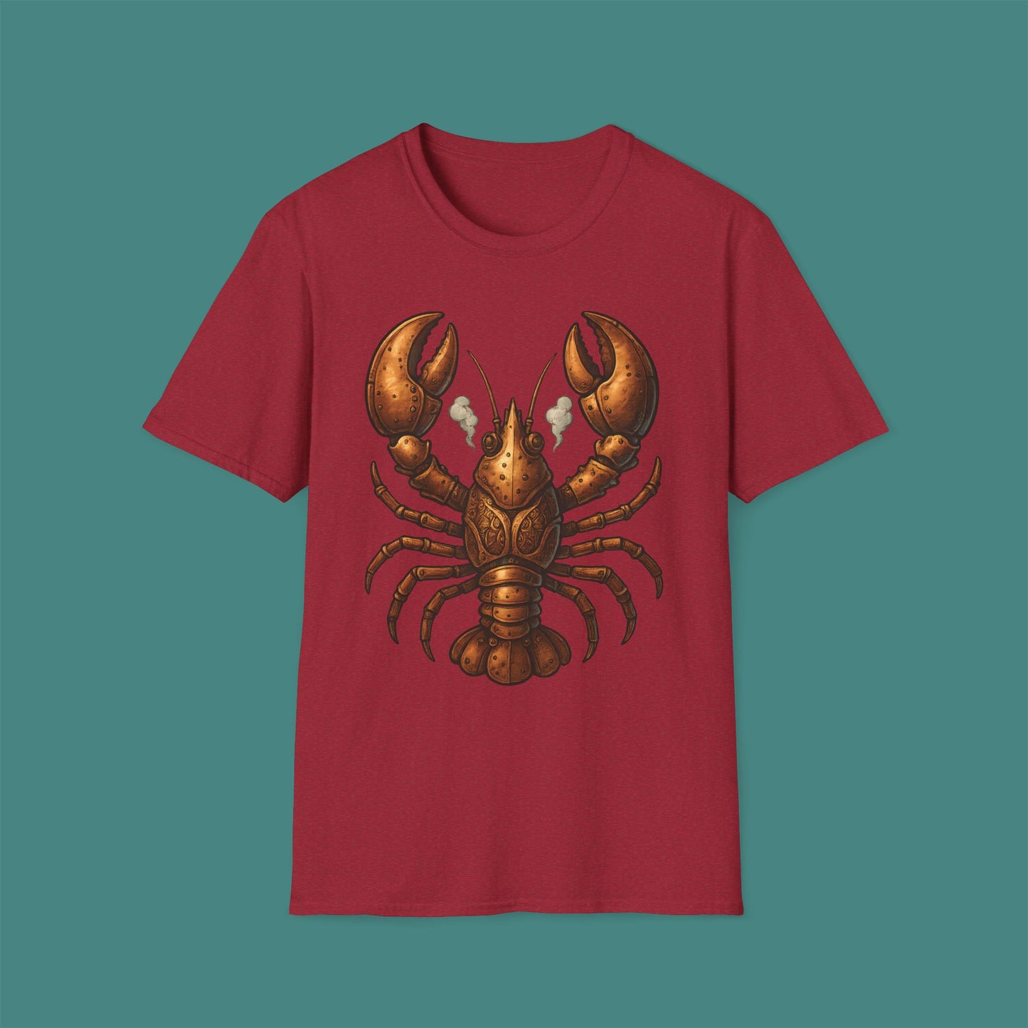 Steampunk Mechanical Lobster Unisex T-Shirt