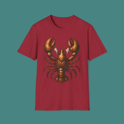Steampunk Mechanical Lobster Unisex T-Shirt