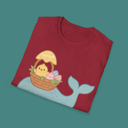Easter Whale Unisex T-Shirt