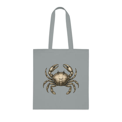 Vintage Etching Crab Tote Bag