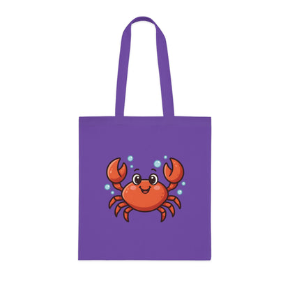 Cartoon Cute Crab Tote Bag