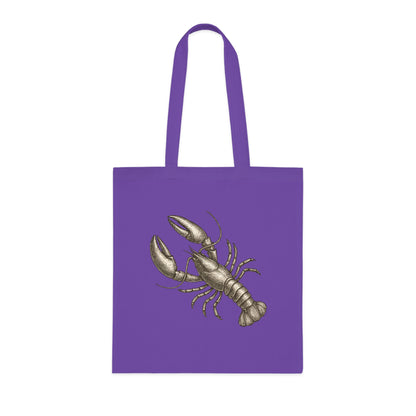 Vintage Etching Lobster Tote Bag