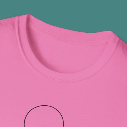 Minimalist Line Art Octopus Unisex T-Shirt