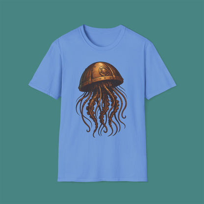 Steampunk Mechanical Jellyfish Unisex T-Shirt