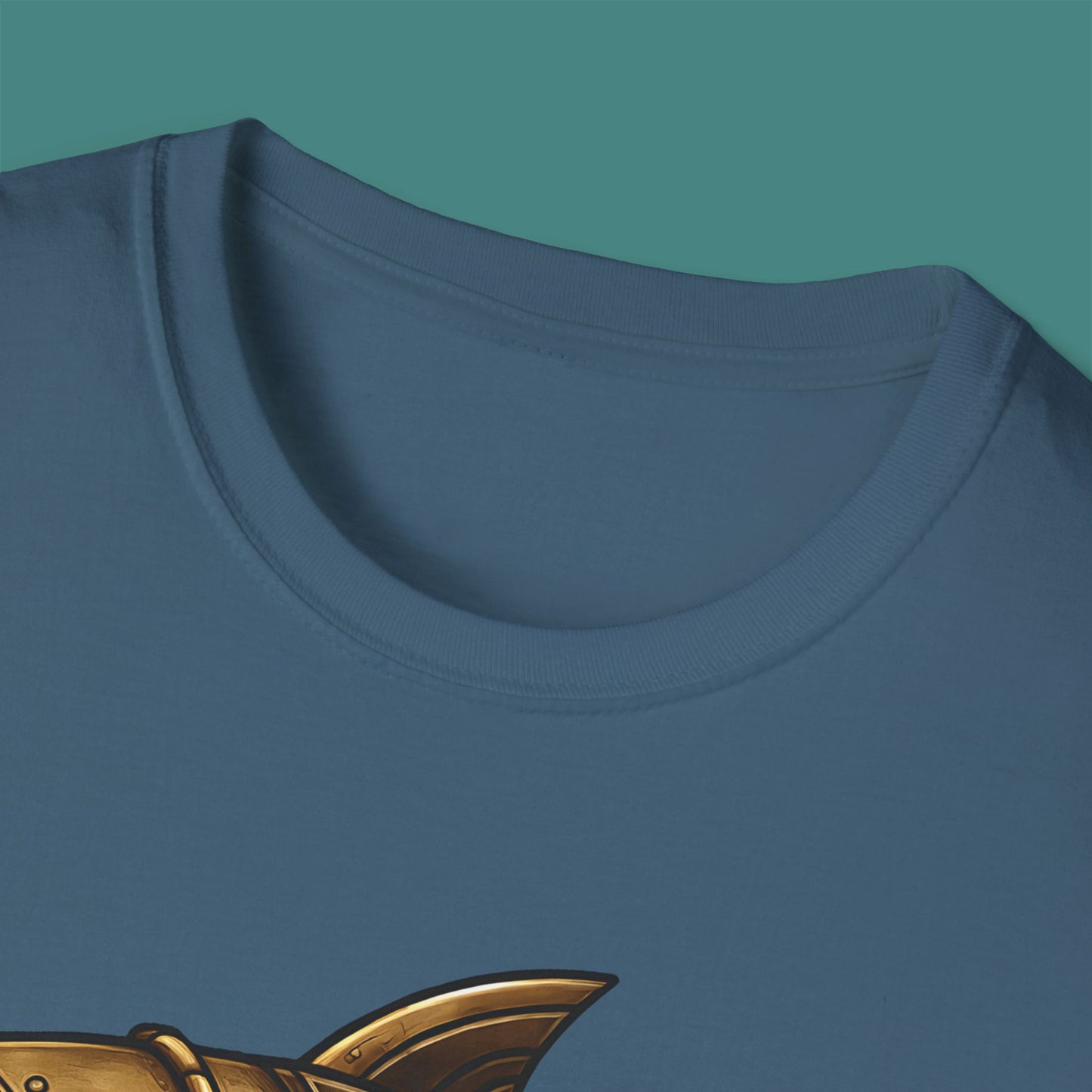 Steampunk Mechanical Shark Unisex T-Shirt