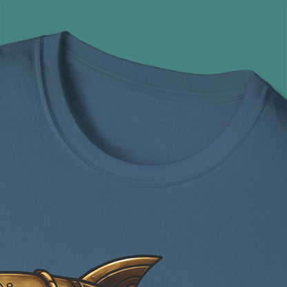 Steampunk Mechanical Shark Unisex T-Shirt