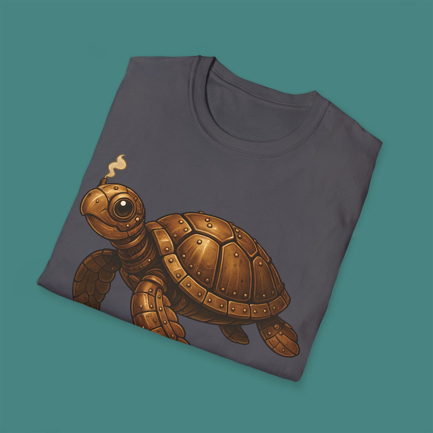 Steampunk Mechanical Turtle Unisex T-Shirt