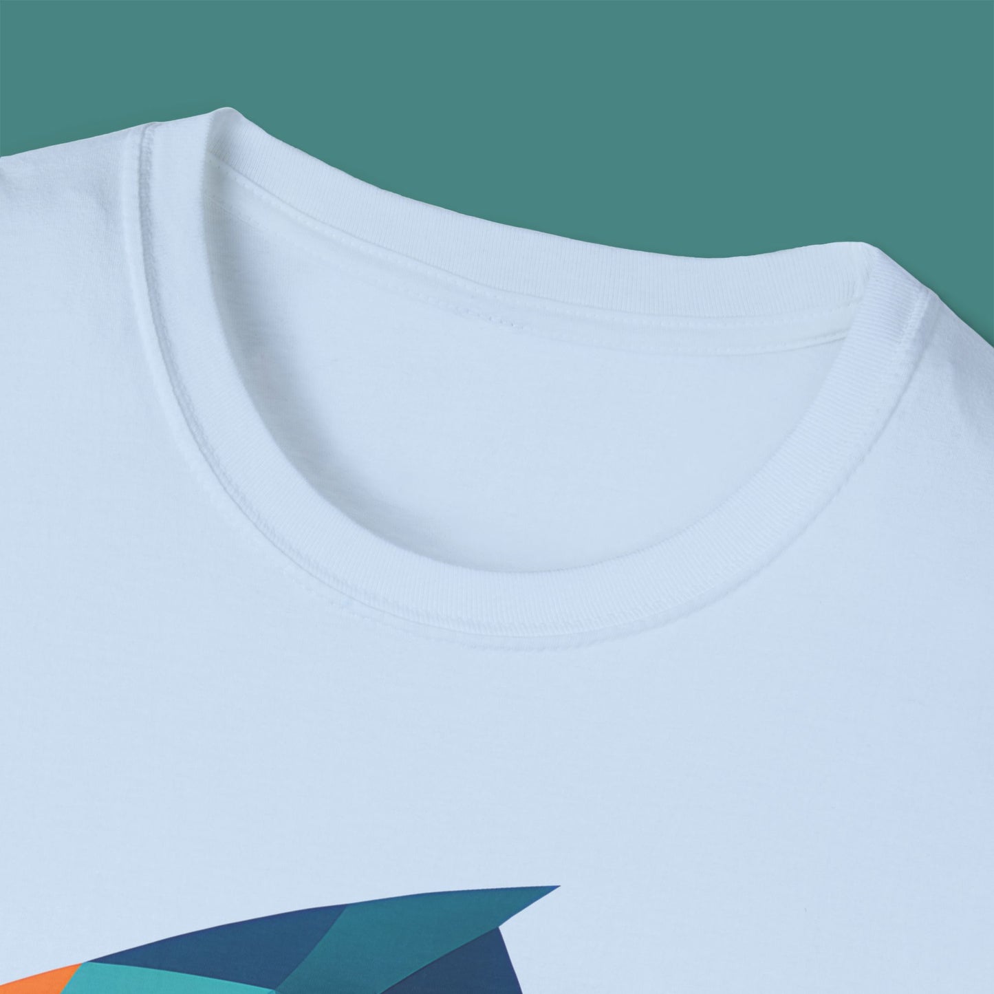 Geometric Polygon Fish Unisex T-Shirt