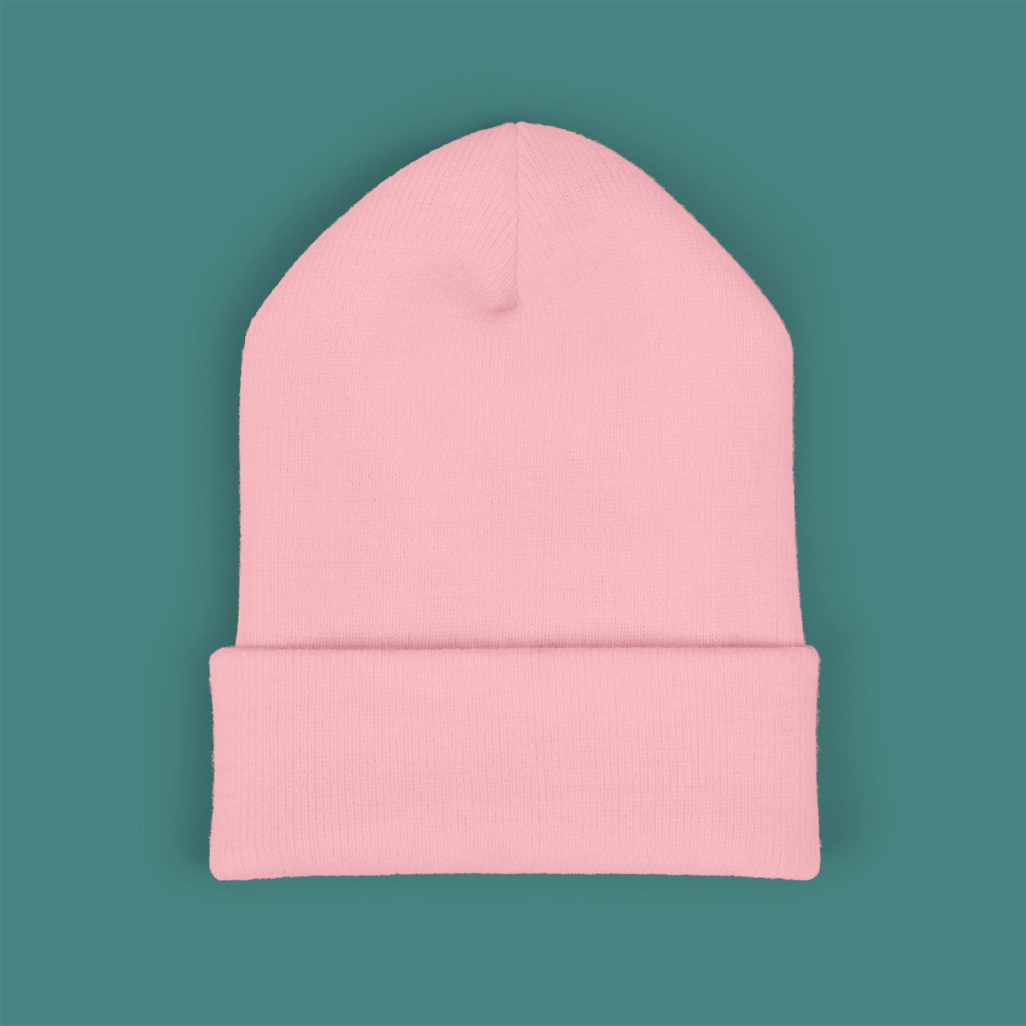 Geometric Polygon Crab Embroidered Beanie