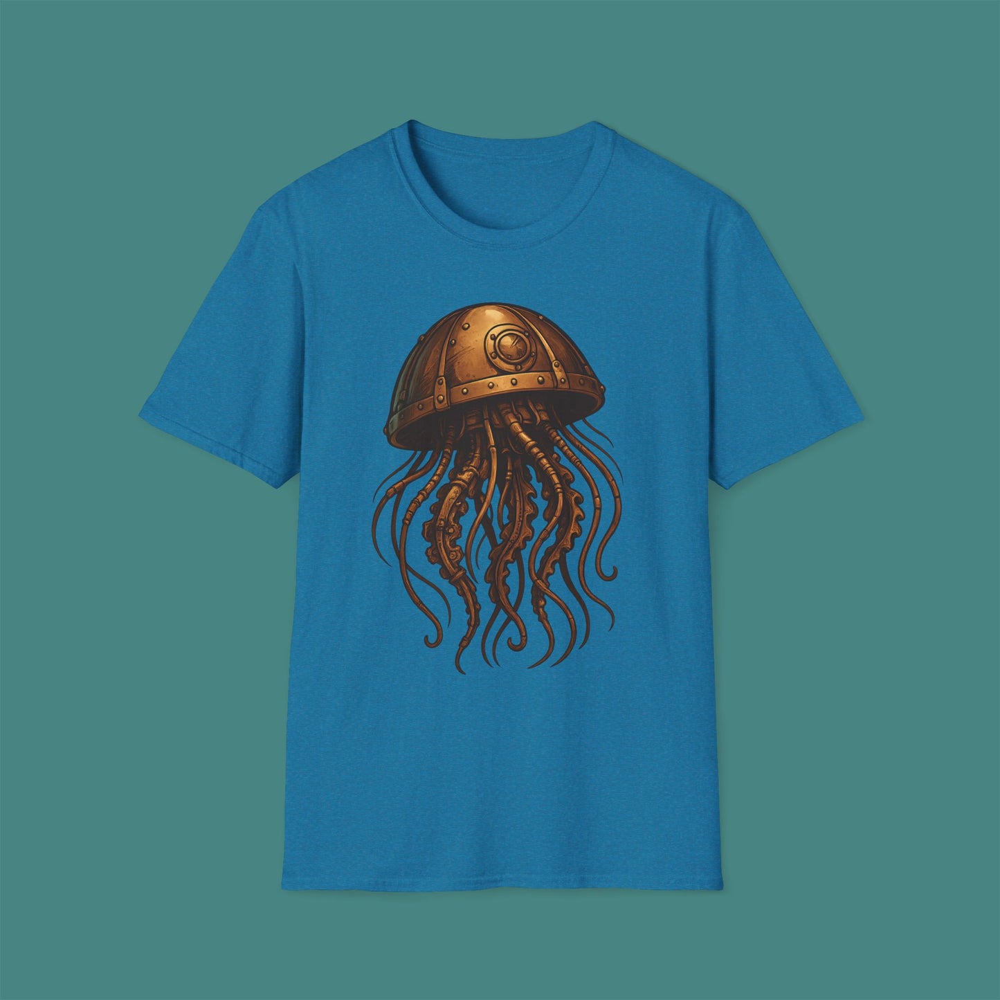 Steampunk Mechanical Jellyfish Unisex T-Shirt