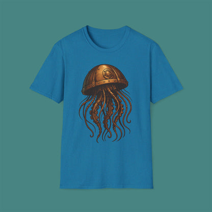Steampunk Mechanical Jellyfish Unisex T-Shirt