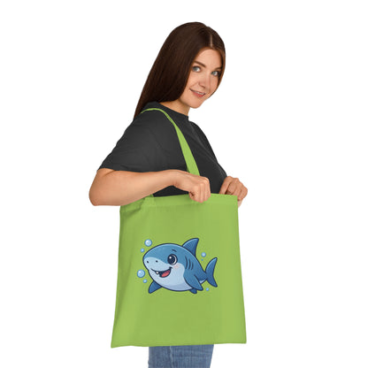 Cartoon Cute Shark Tote Bag