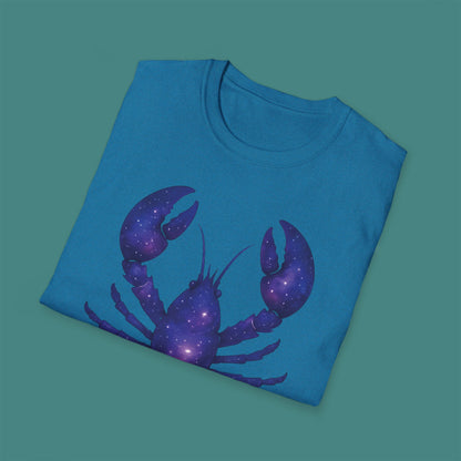 Cosmic Galaxy Lobster Unisex T-Shirt