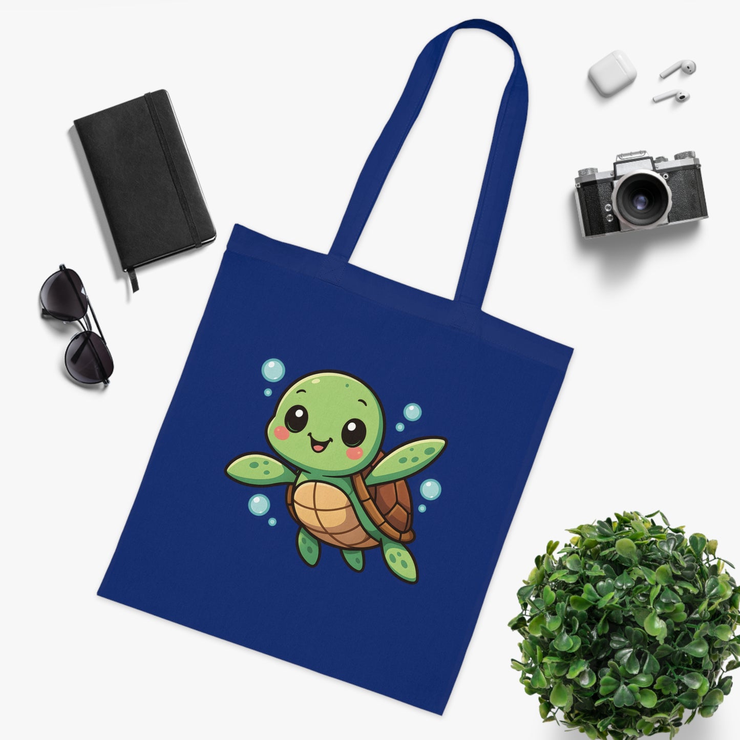 Cartoon Cute Turtle Tote Bag