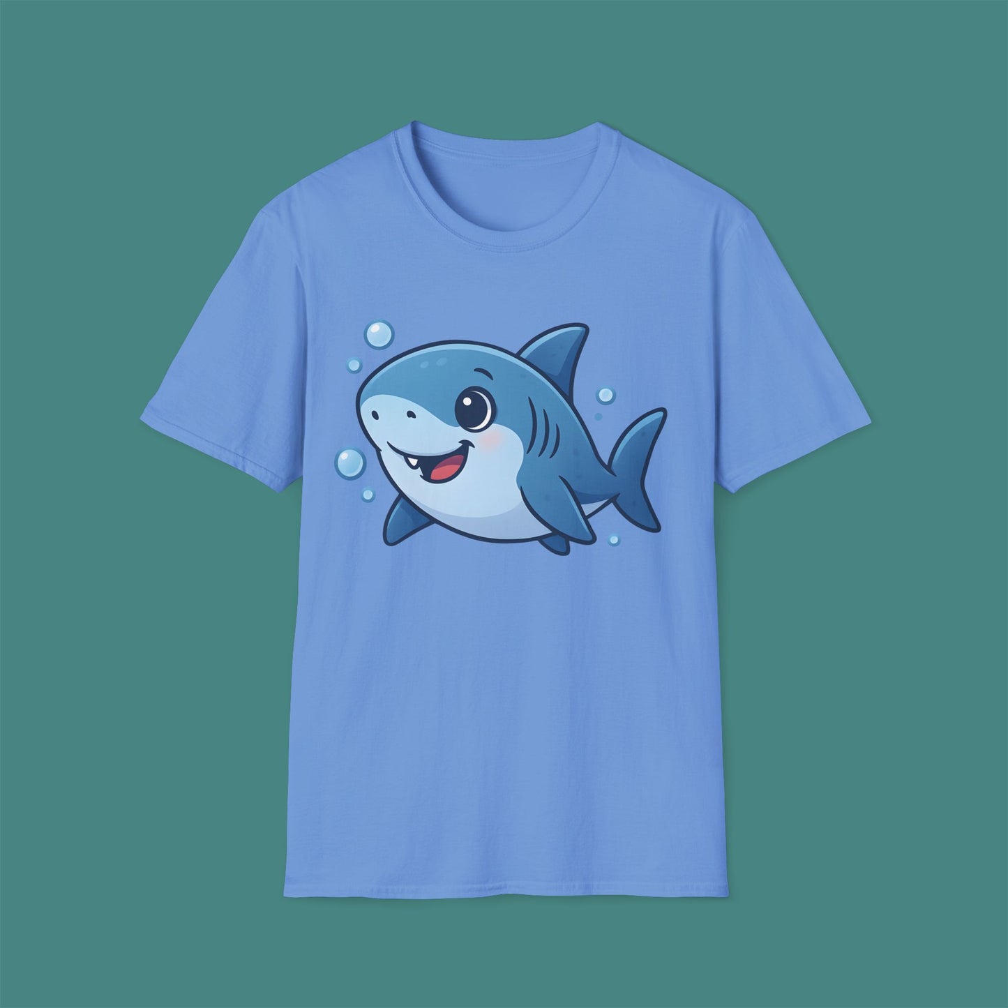 Cartoon Cute Shark Unisex T-Shirt