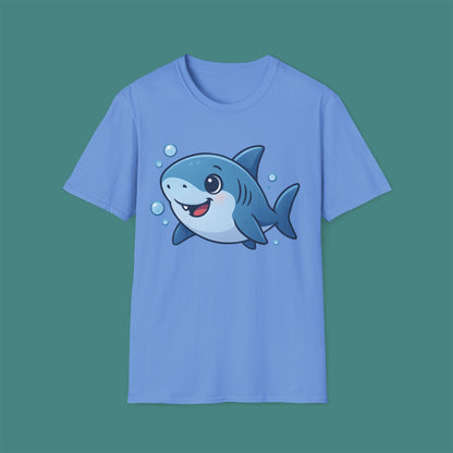 Cartoon Cute Shark Unisex T-Shirt