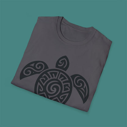 Tribal Tattoo Turtle Unisex T-Shirt