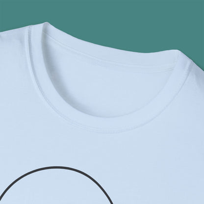 Minimalist Line Art Jellyfish Unisex T-Shirt