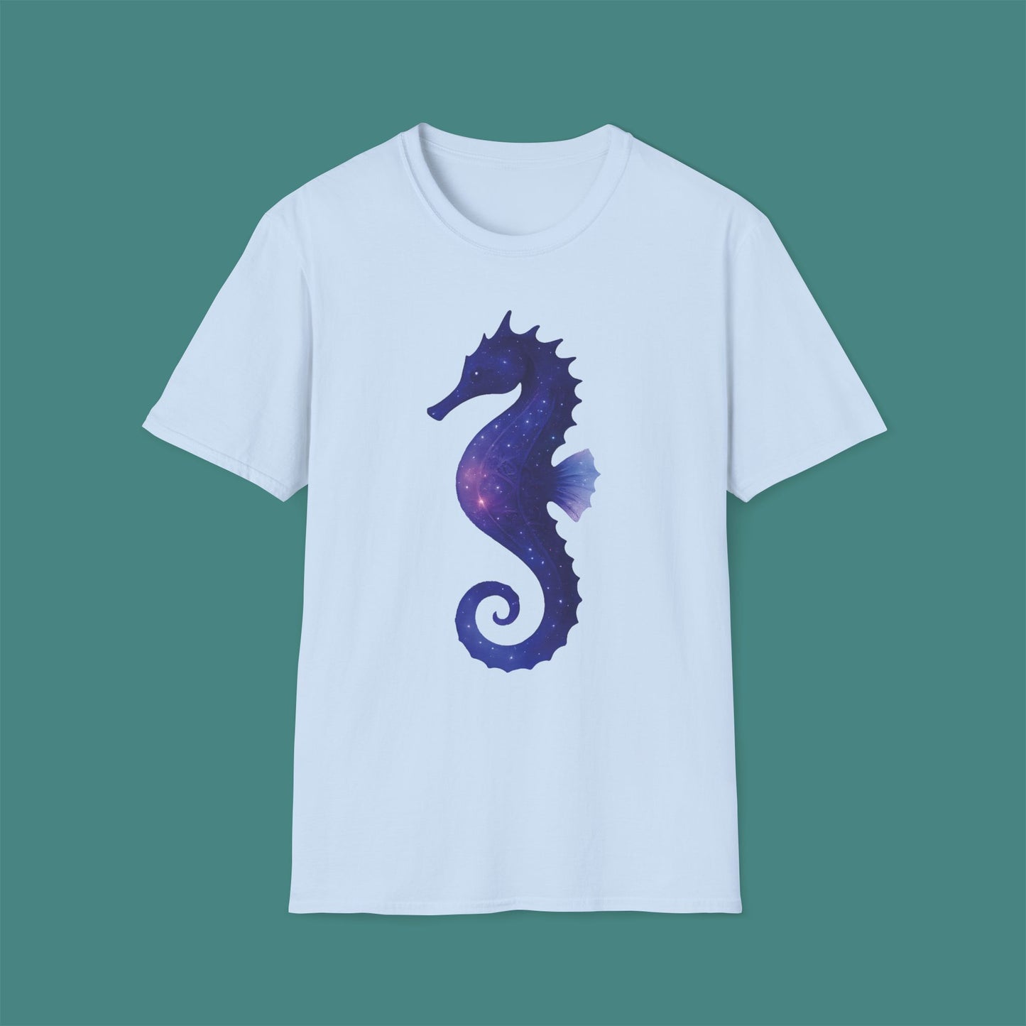 Cosmic Galaxy Seahorse Unisex T-Shirt