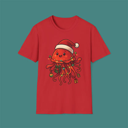 Christmas Jellyfish Unisex T-Shirt