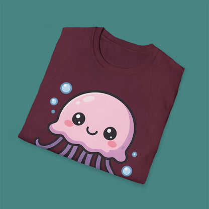 Cartoon Cute Jellyfish Unisex T-Shirt