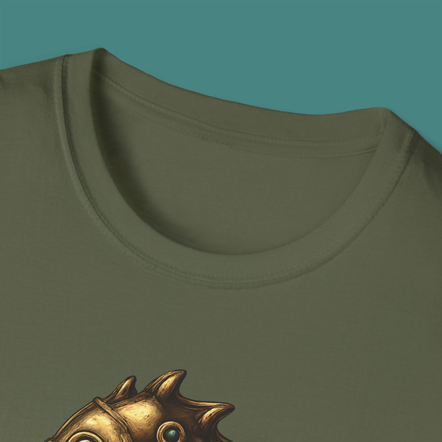 Steampunk Mechanical Seahorse Unisex T-Shirt