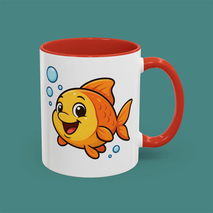 Cartoon Cute Fish Mug
