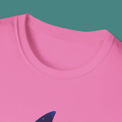 Cosmic Galaxy Shark Unisex T-Shirt