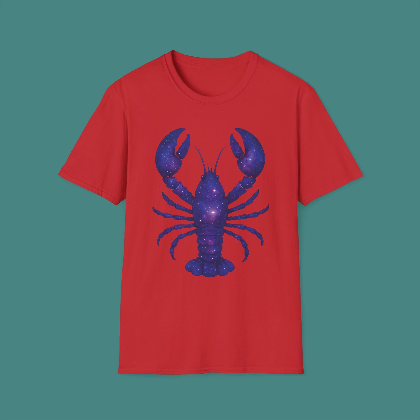 Cosmic Galaxy Lobster Unisex T-Shirt