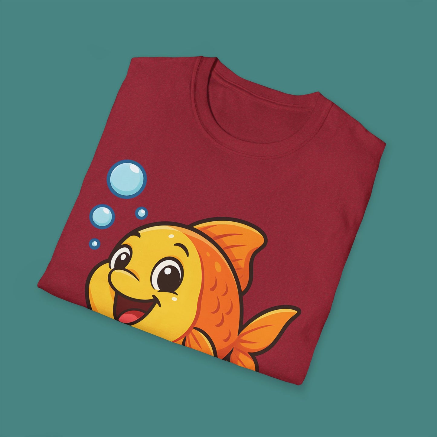 Cartoon Cute Fish Unisex T-Shirt