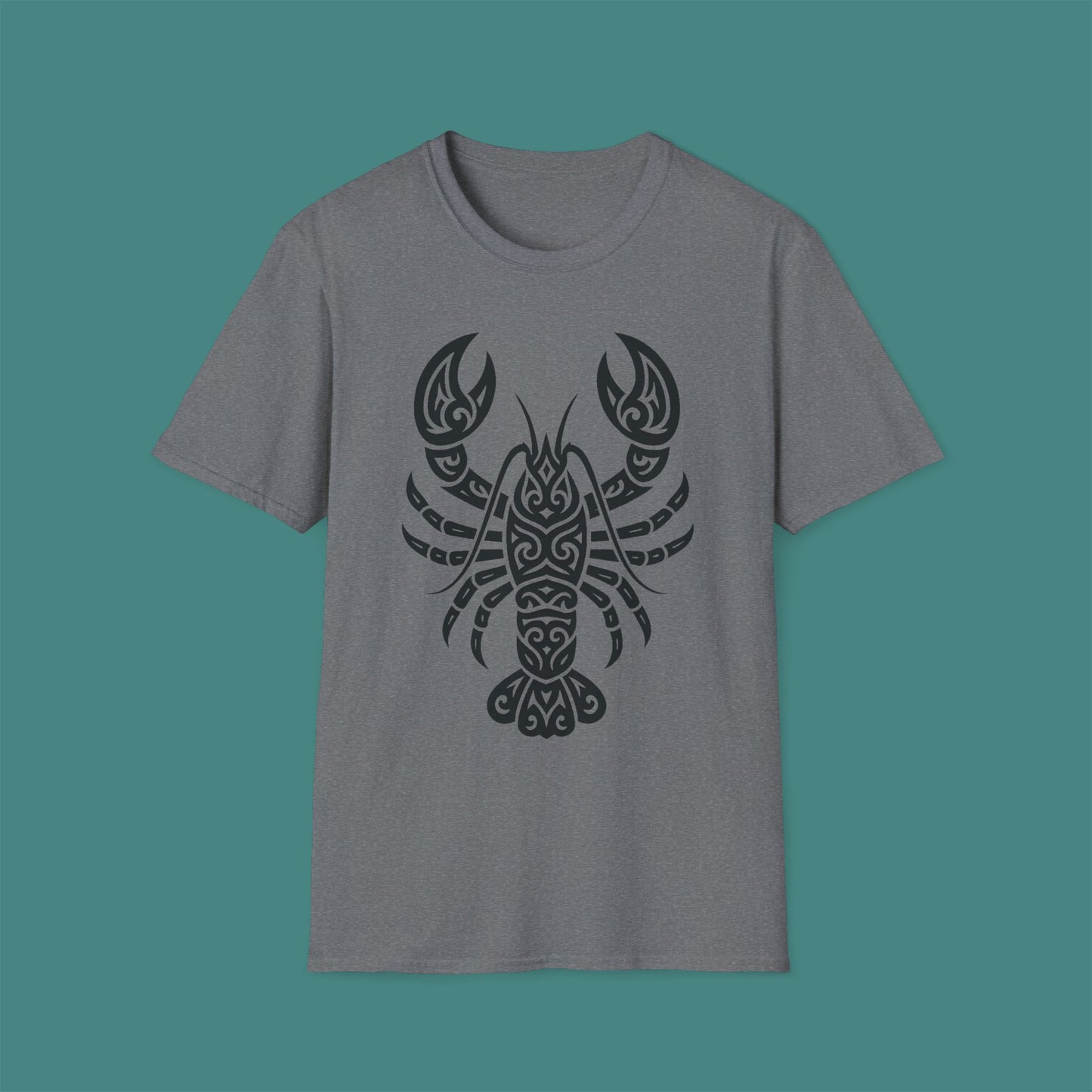 Tribal Tattoo Lobster Unisex T-Shirt