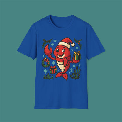Christmas Lobster Unisex T-Shirt
