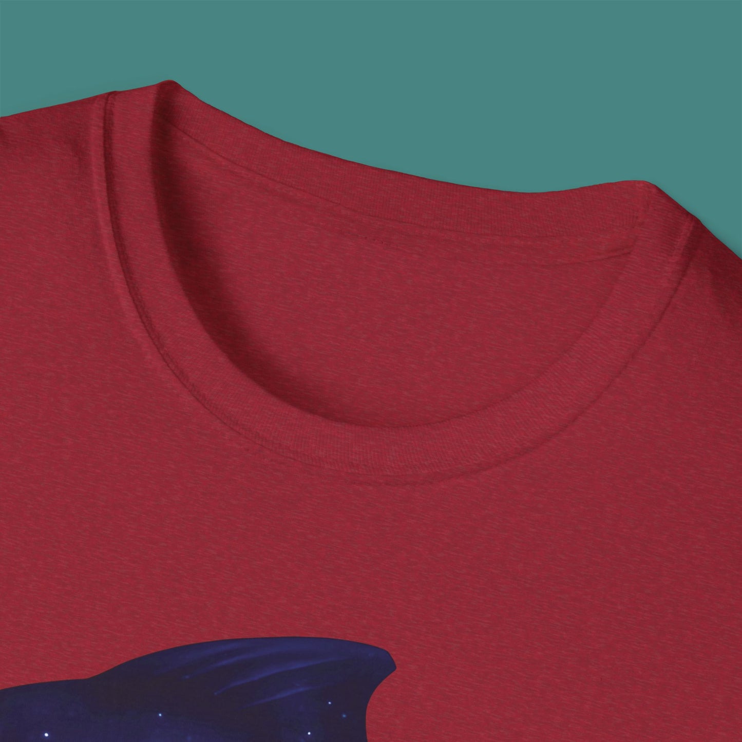 Cosmic Galaxy Fish Unisex T-Shirt