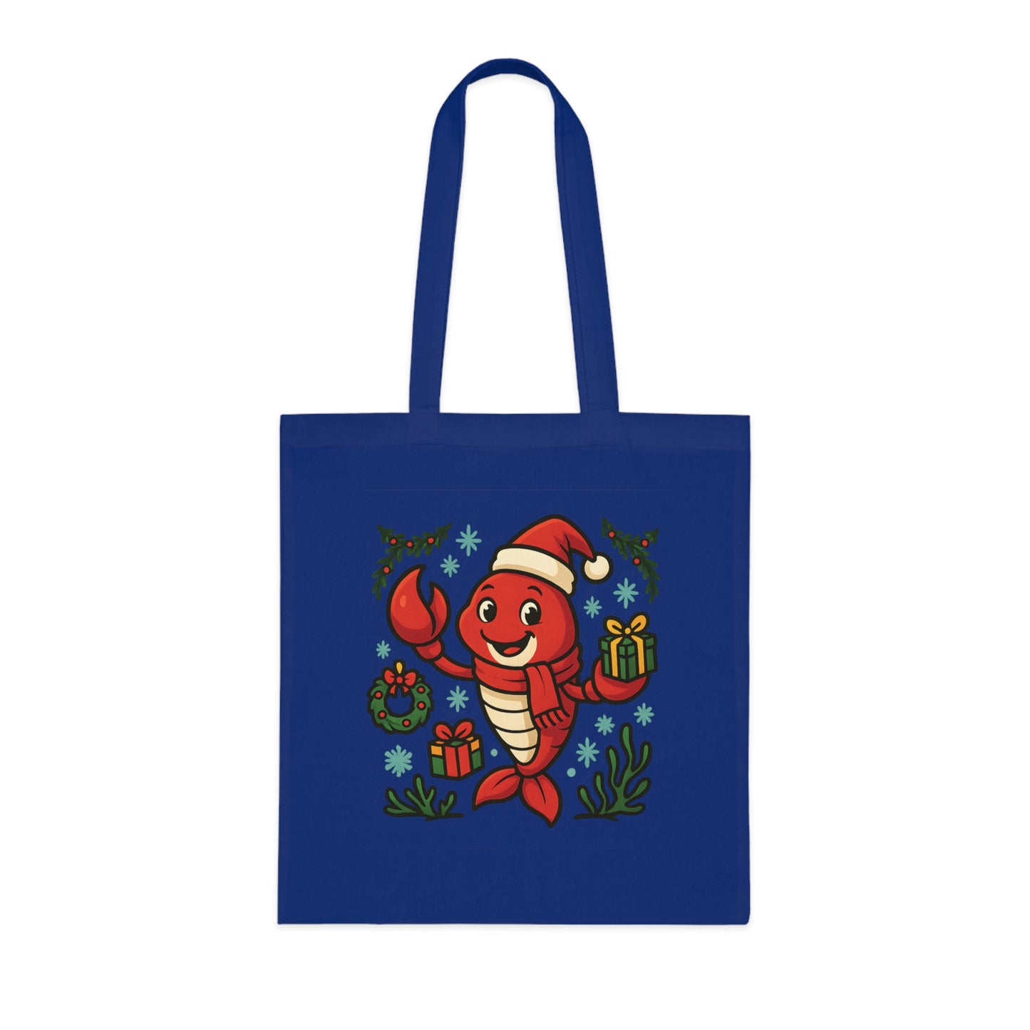 Christmas Lobster Tote Bag