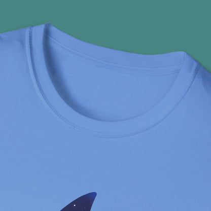 Cosmic Galaxy Shark Unisex T-Shirt